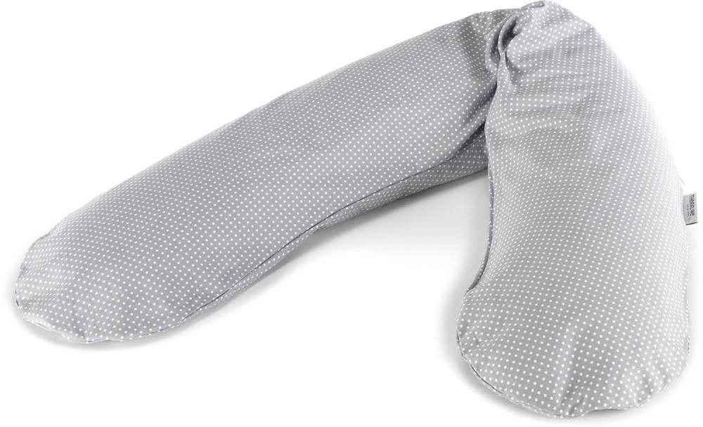 Theraline Original Stillkissen Bezug Punkte grau