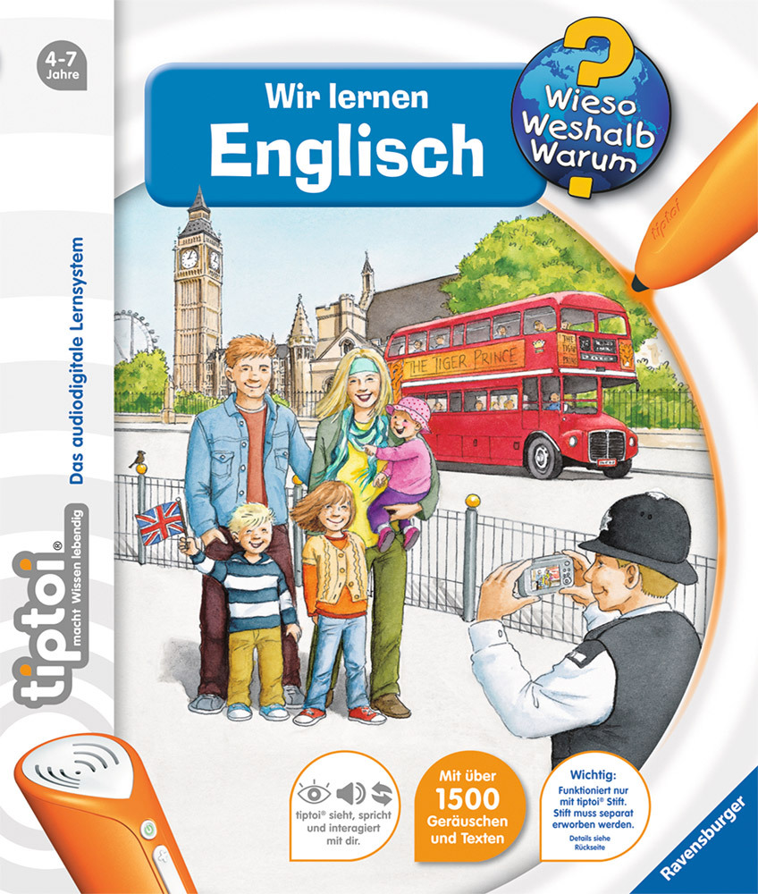 tiptoi® Wir lernen Englisch tiptoi® Wir lernen Englisch (32904)