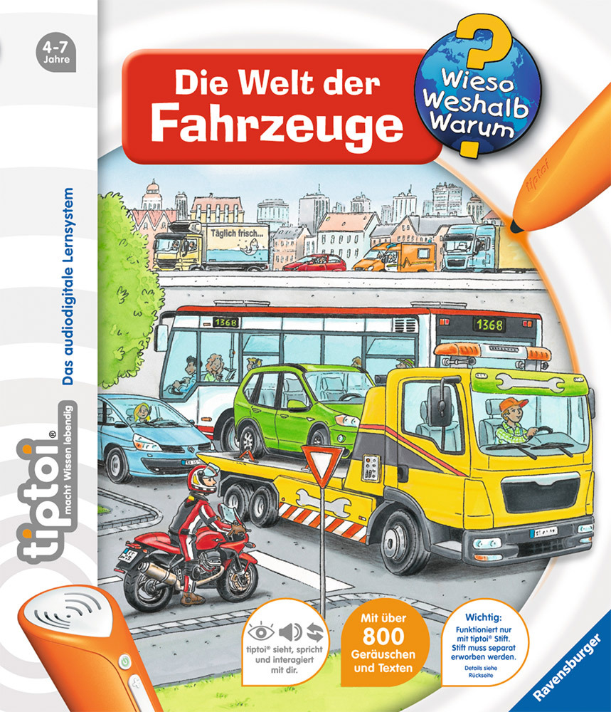tiptoi® Die Welt der Fahrzeuge tiptoi® Die Welt der Fahrzeuge (32912)