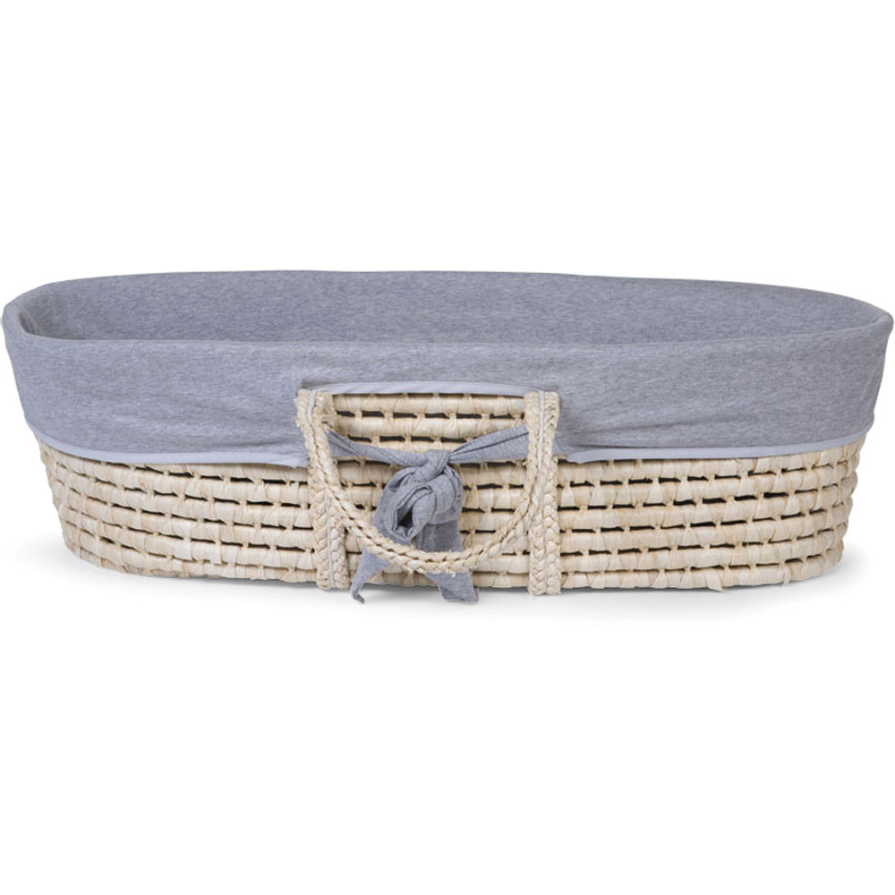 Childhome Moses Korb Bezug Jersey grau