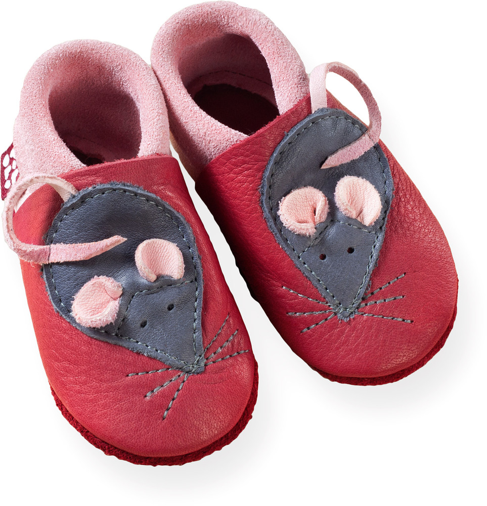 Pololo Krabbelschuhe Minni 18/19 Berry Rose