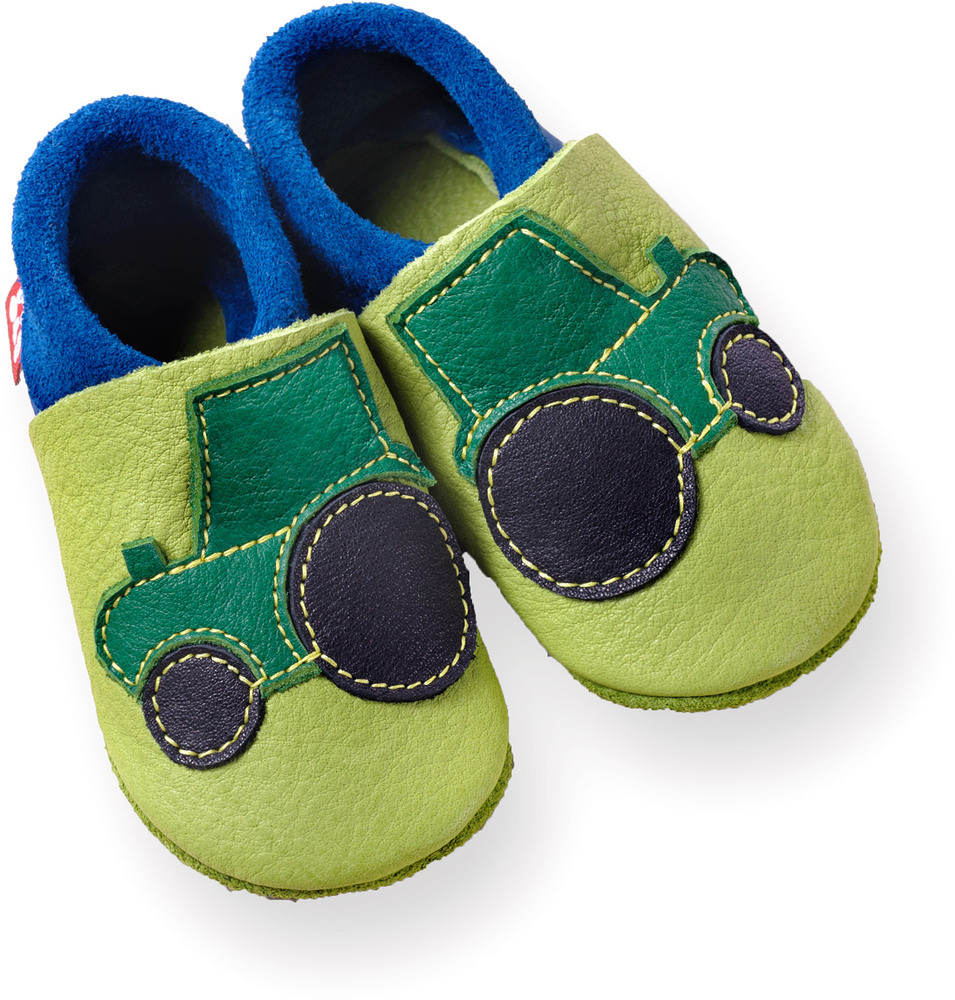 Pololo Krabbelschuhe Trecker 20/21 Pistazie