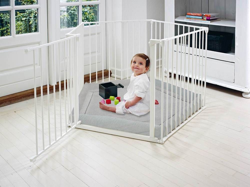 Baby Dan Laufgitter Park A Kid Laufgitter Park A Kid, 365 cm, weiß (67114-10400-1300-10)