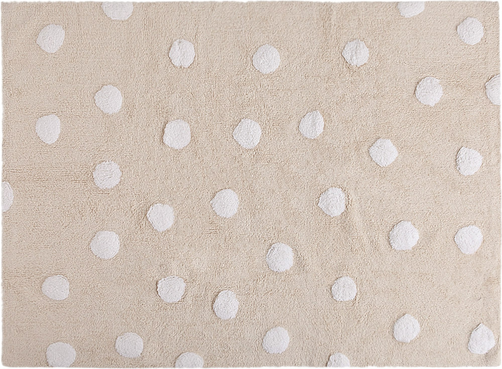 Lorena Canals Teppich Topos Tricolor Cream