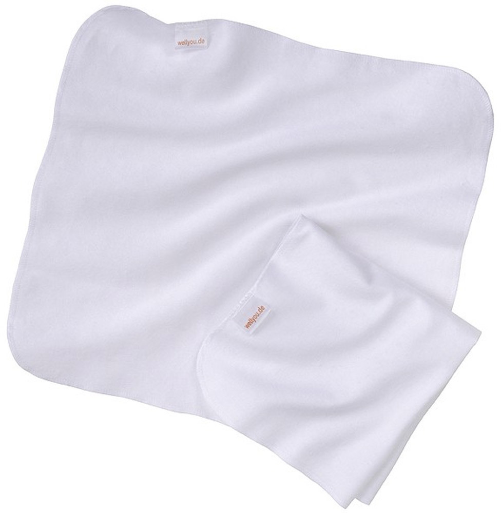 wellyou Moltontücher 80 x 80 cm 80 x 80 cm, 4 Stück