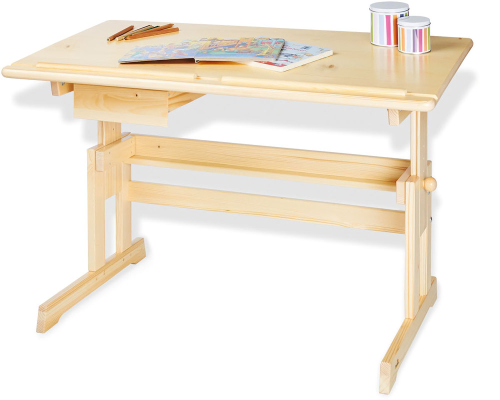 Pinolino Kinderschreibtisch Lena klar lackiert