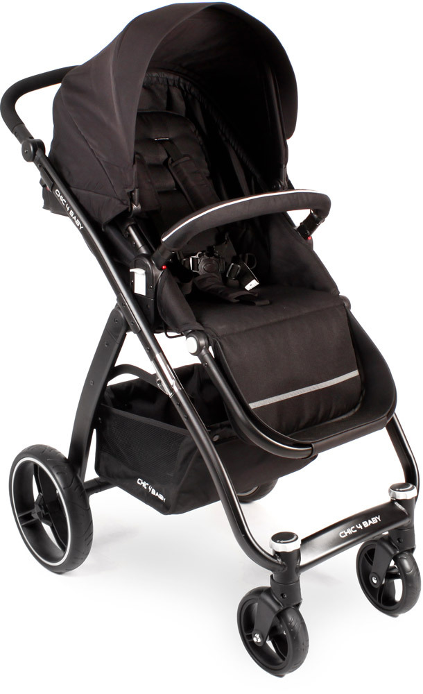 Chic4Baby Kombikinderwagen VOLARE Schwarz