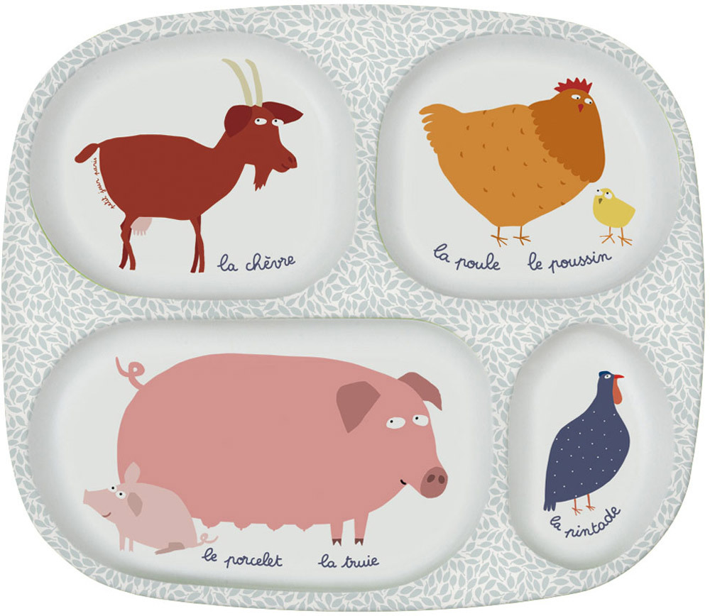 petit jour paris Bauernhof Tablett Menü Tablett Bauernhof (AF935J)