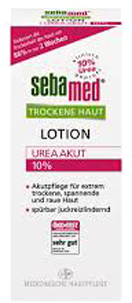 Sebamed Lotion Urea Akut 10 % Trockene Haut 200 ml